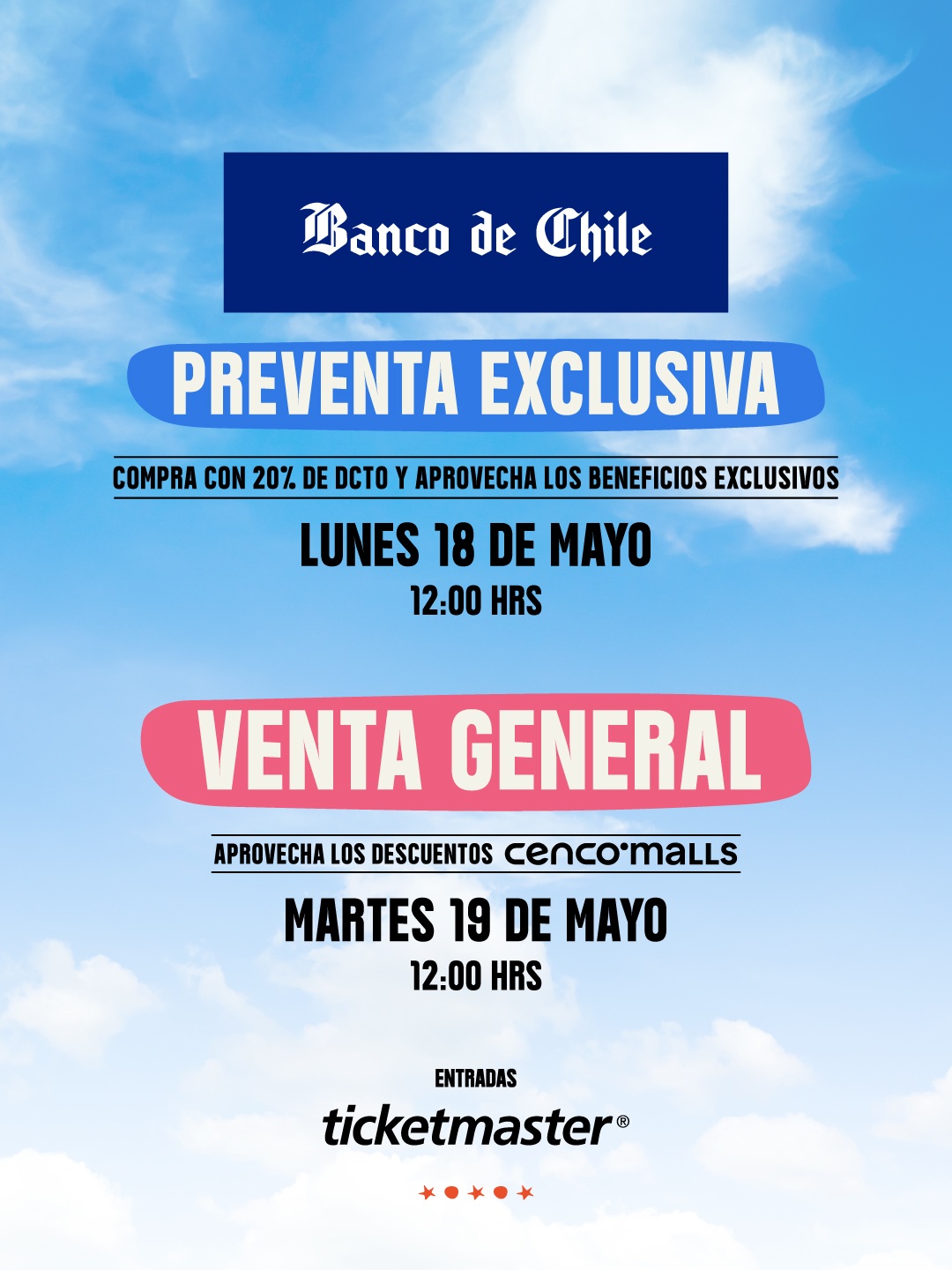 Revelan el cartel de Bamba 2026